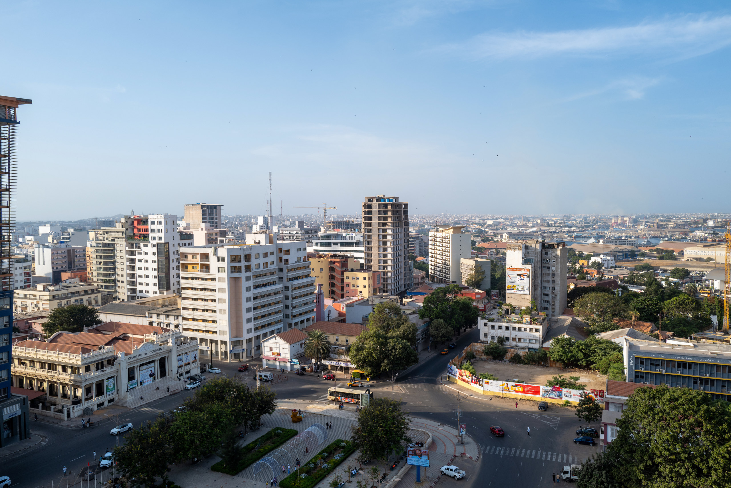 Vue urbaine de Dakar