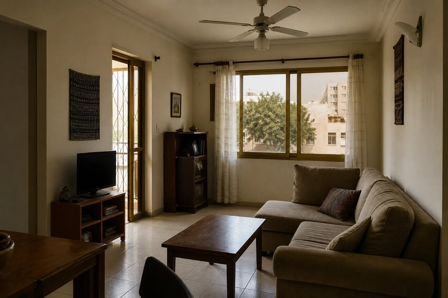Séjour d’un appartement à Dakar
