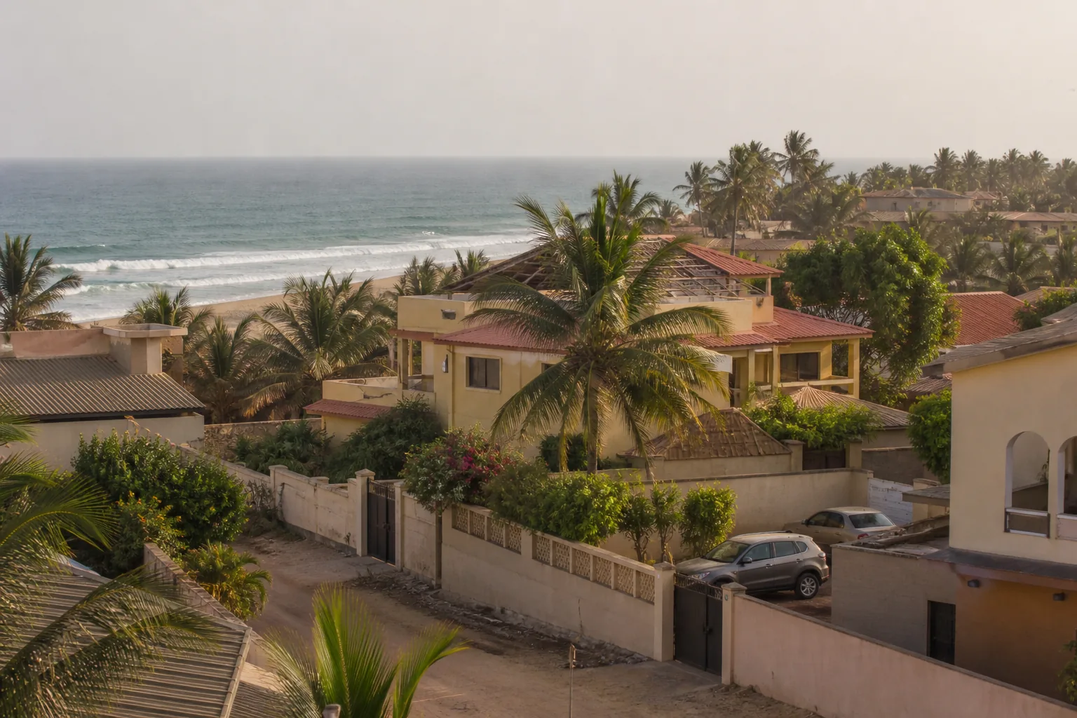 Bord de mer à Saly
